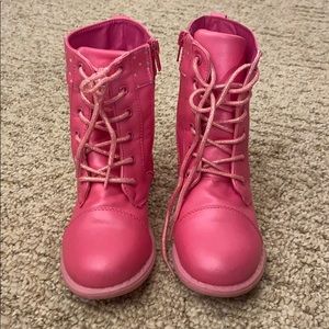 Pink Peppa Pig boots